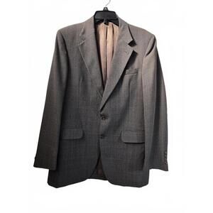 Men's Stafford Gray Blazer Suit Jacket Vintage w/ Union Label